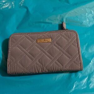 Vera Bradley Zipper Wallet.
